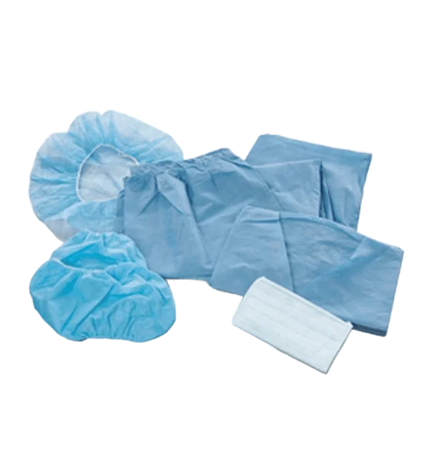 Ropa descartable para laboratorio