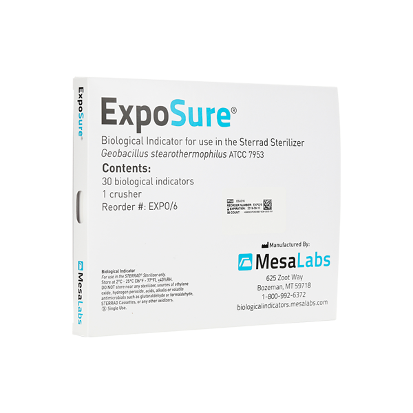 ExpoSure® — Indicador biológico para peróxido de hidrógeno (STERRAD®)