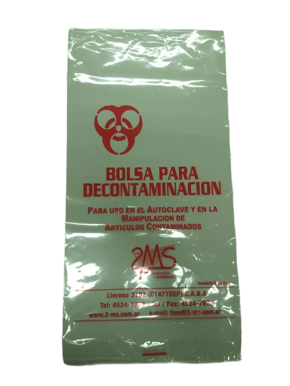BOLSAS PARA DECONTAMINACION & ACCESORIOS